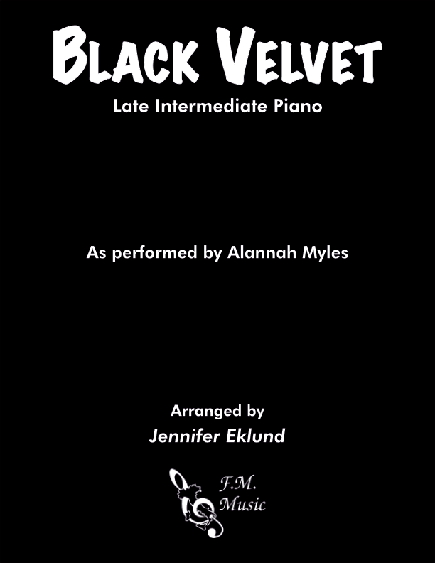 Black Velvet (Late Intermediate Piano)